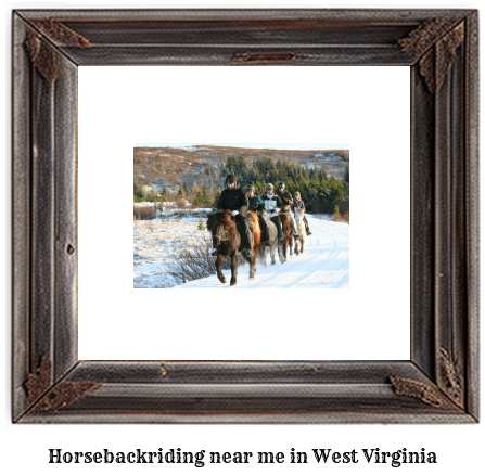 horseback riding West Virginia